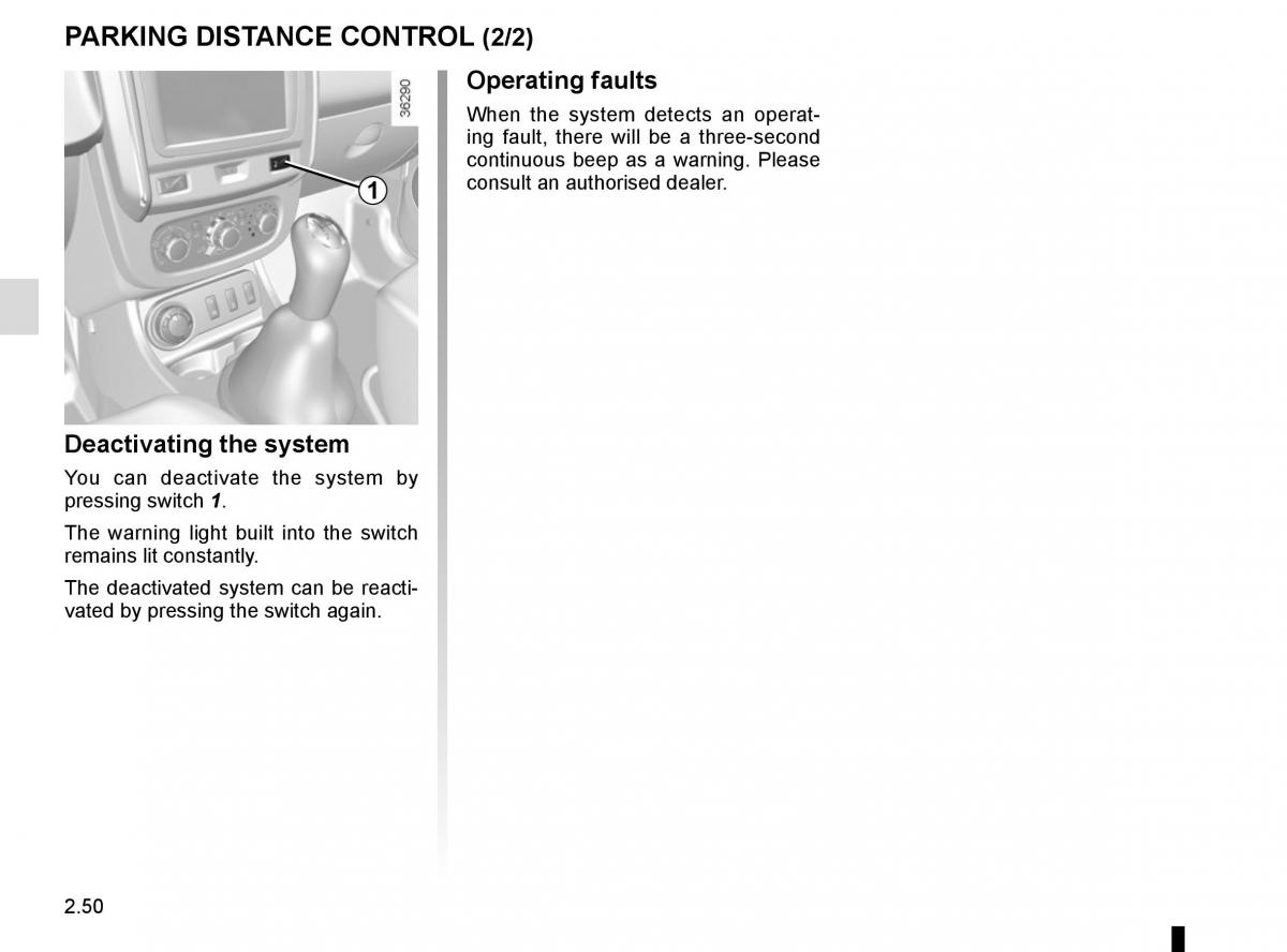 Dacia Duster owners manual / page 126