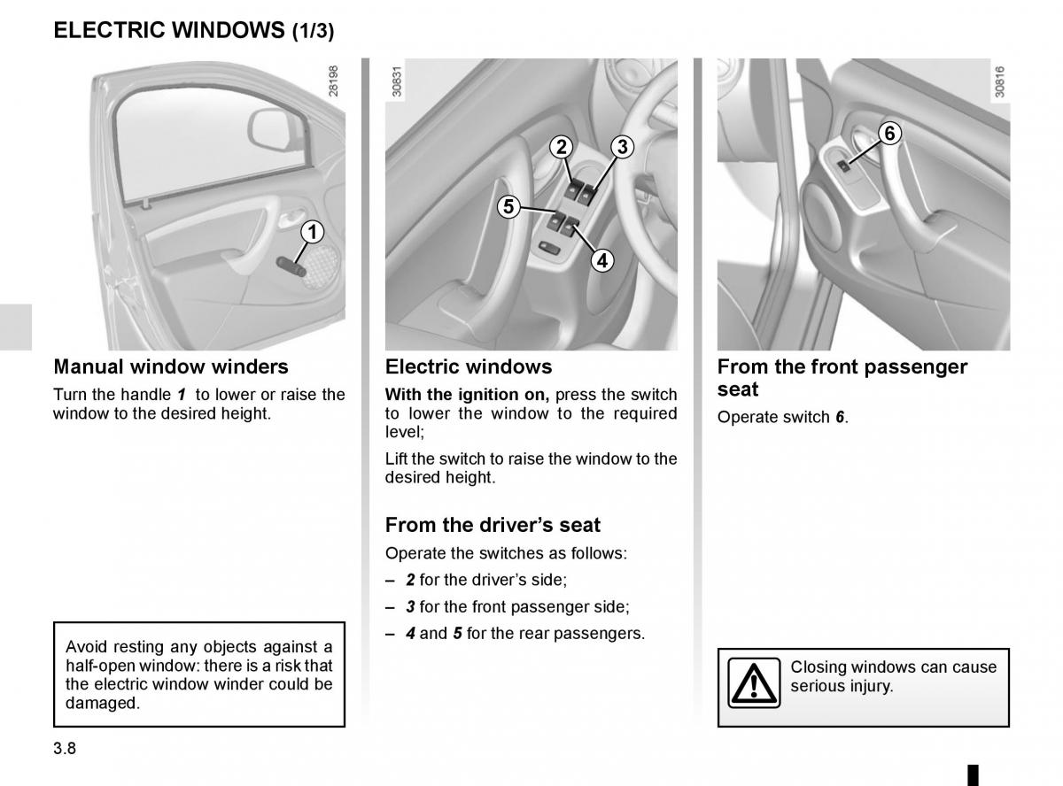 Dacia Duster owners manual / page 136