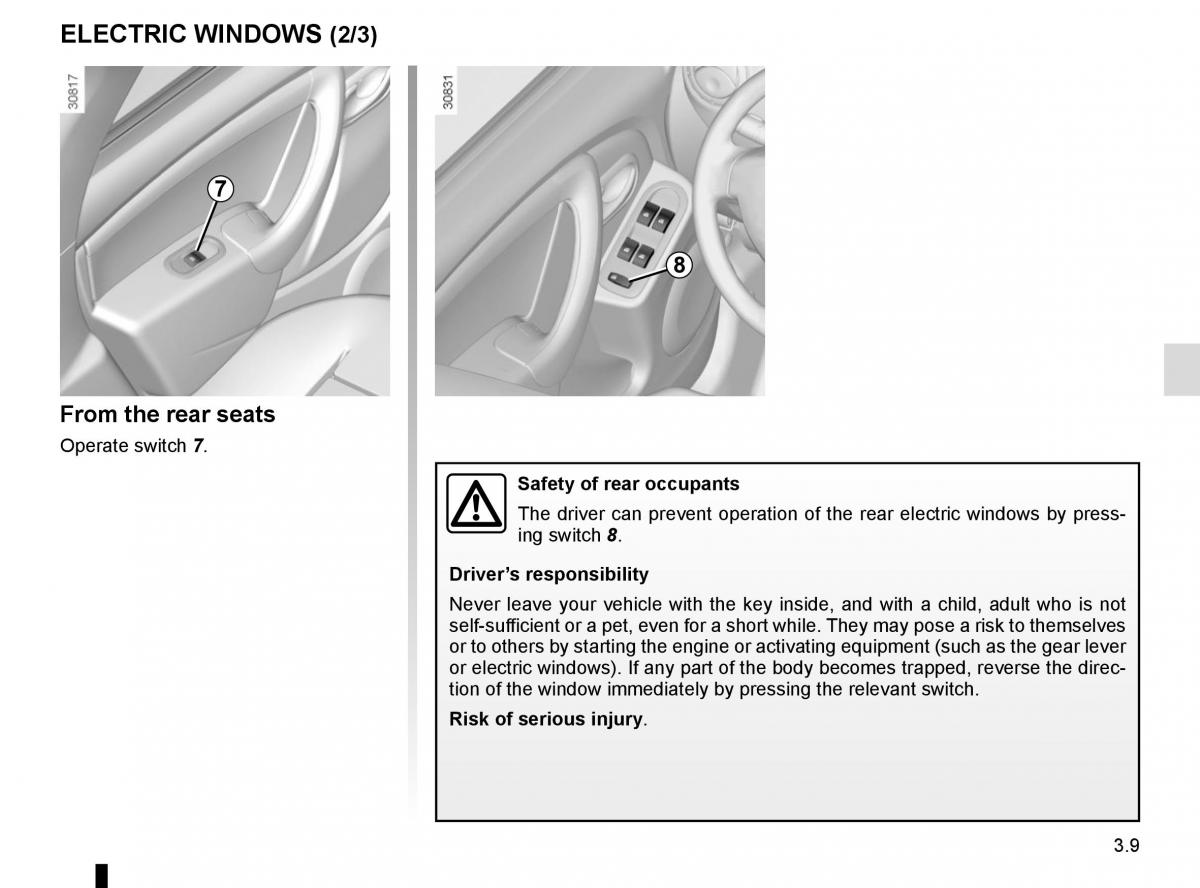 Dacia Duster owners manual / page 137