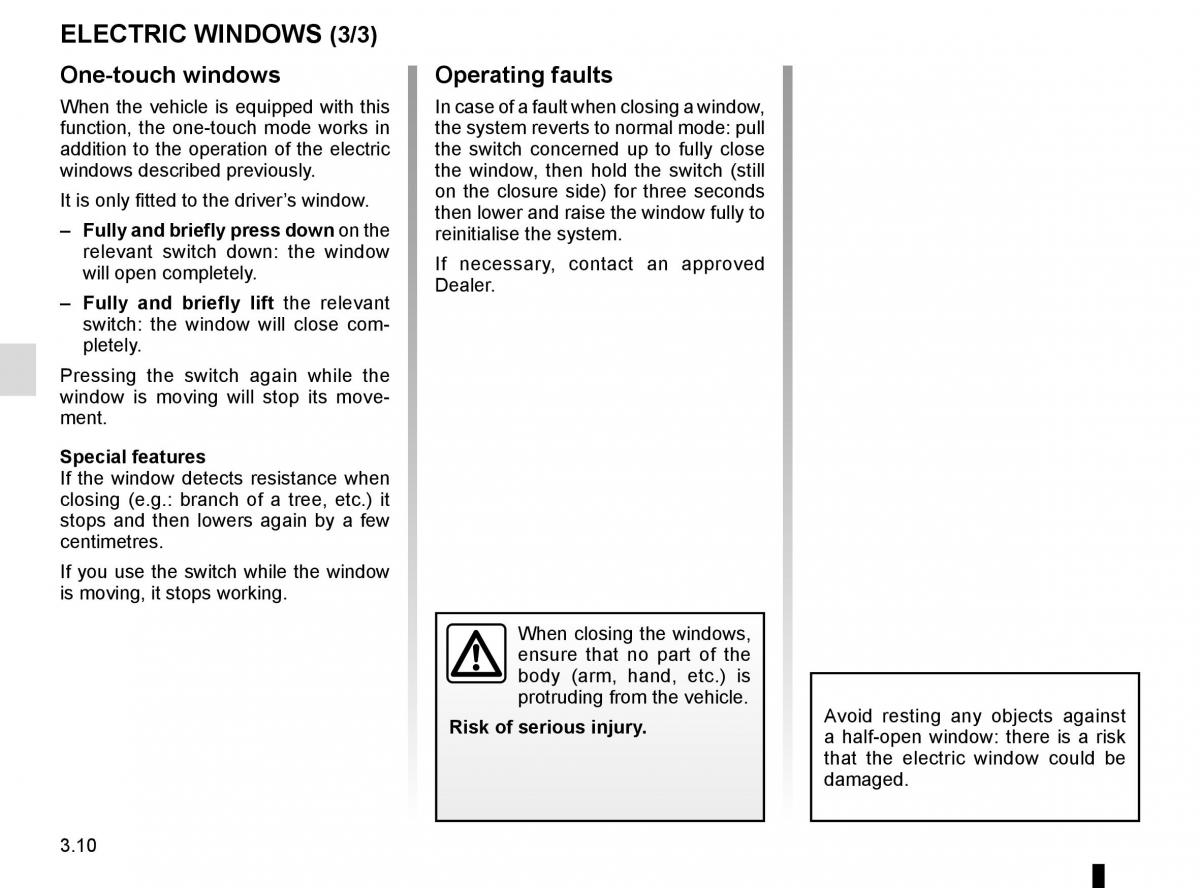 Dacia Duster owners manual / page 138