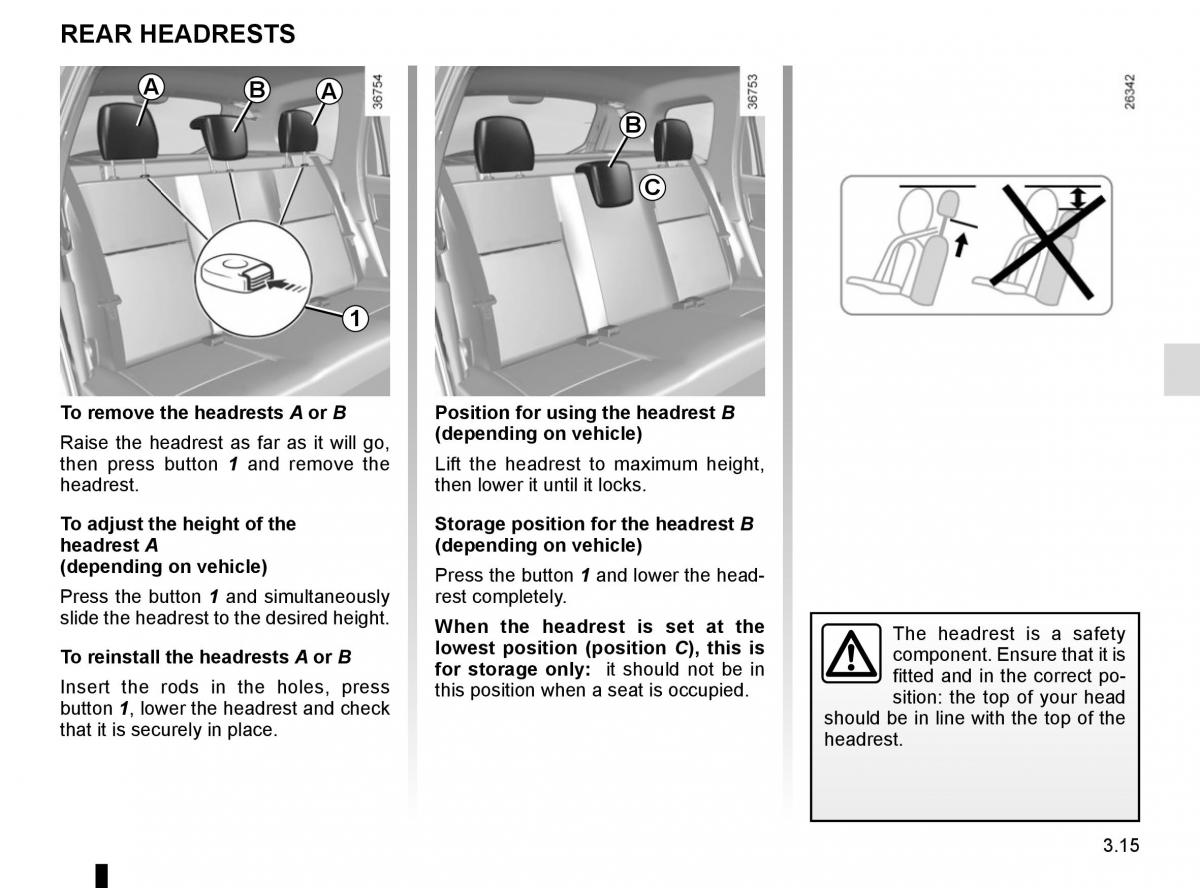 Dacia Duster owners manual / page 143