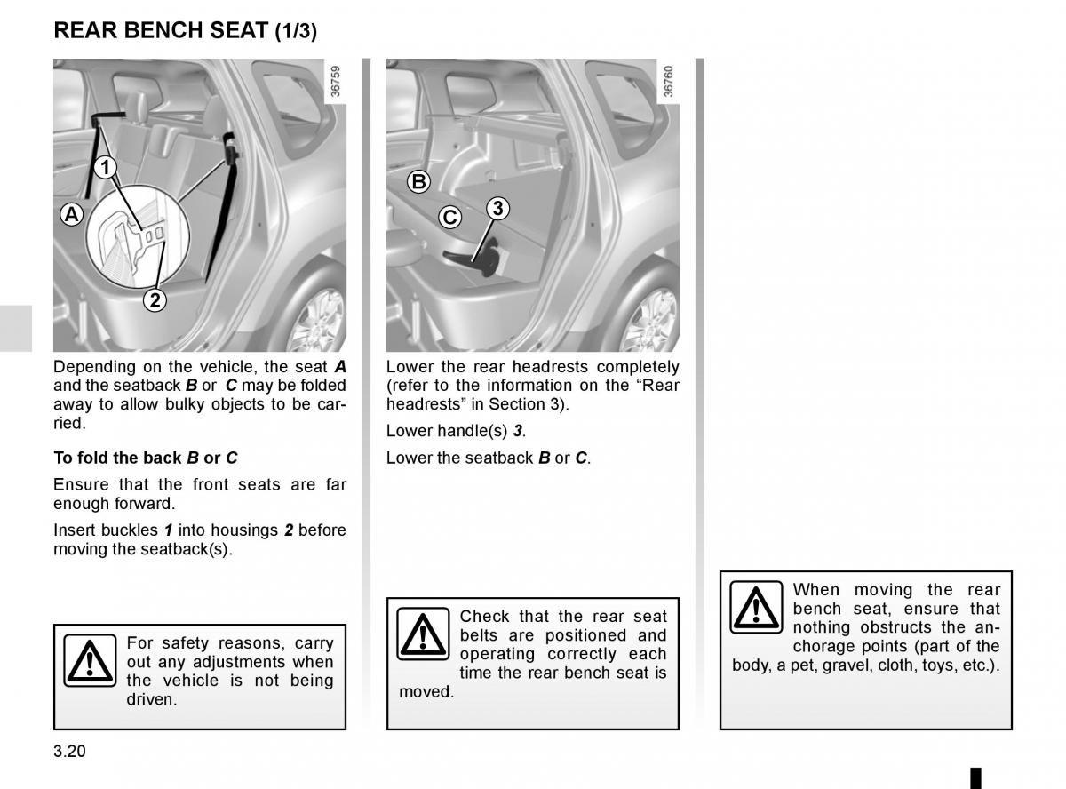 Dacia Duster owners manual / page 148