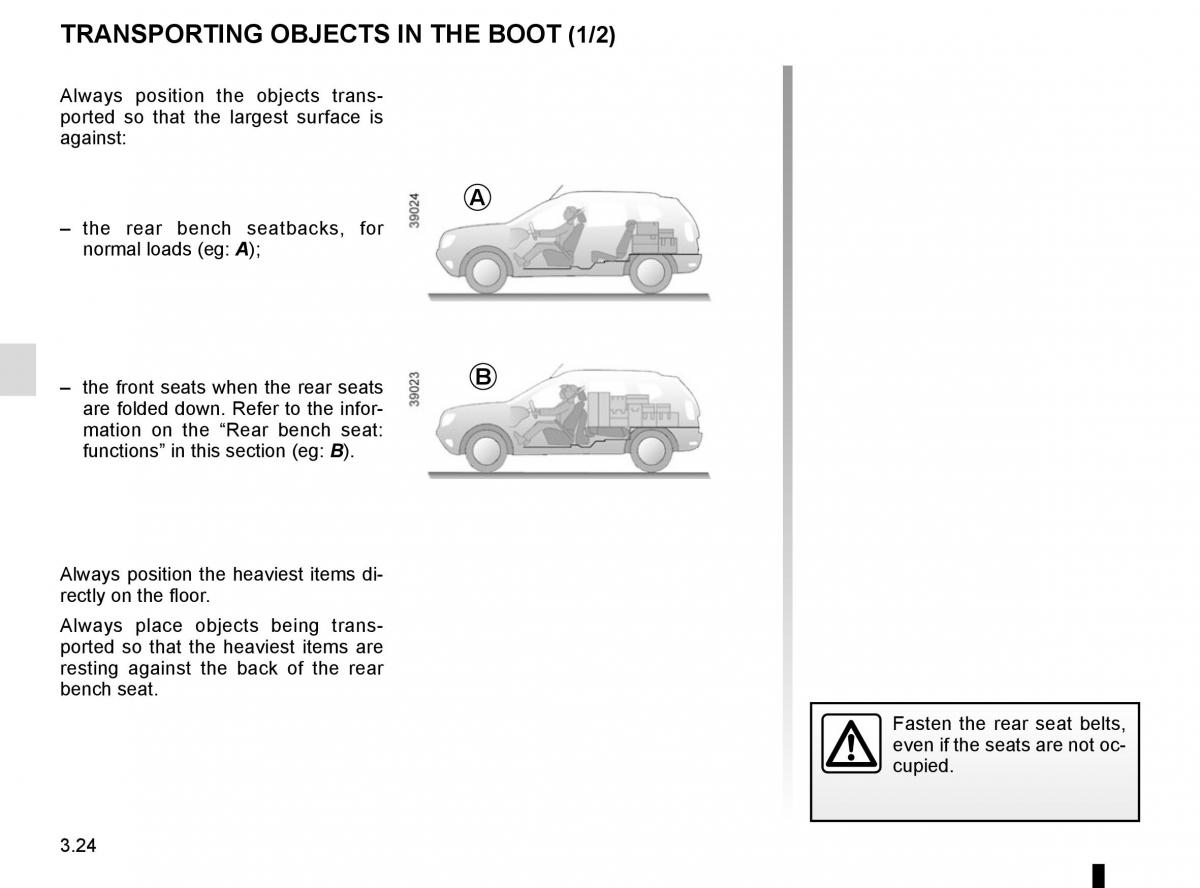 Dacia Duster owners manual / page 152