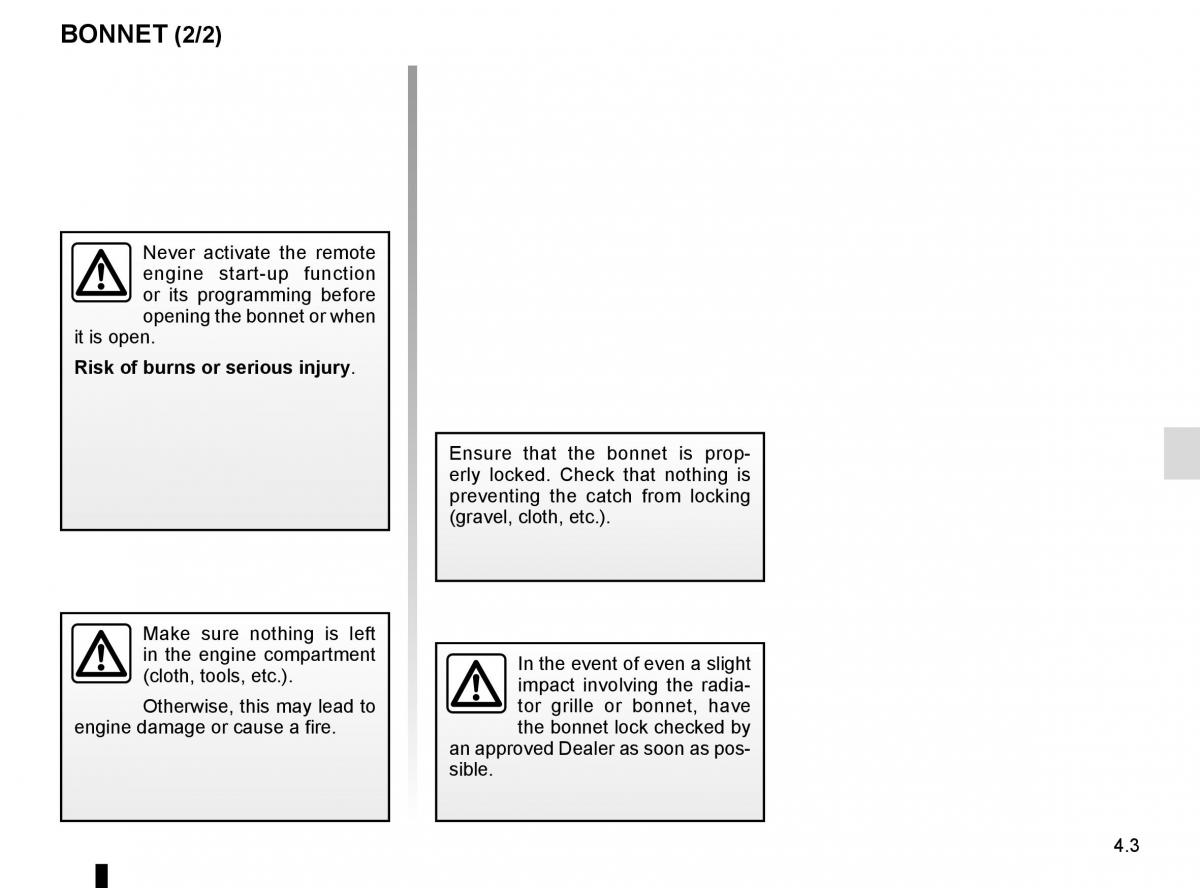 Dacia Duster owners manual / page 161