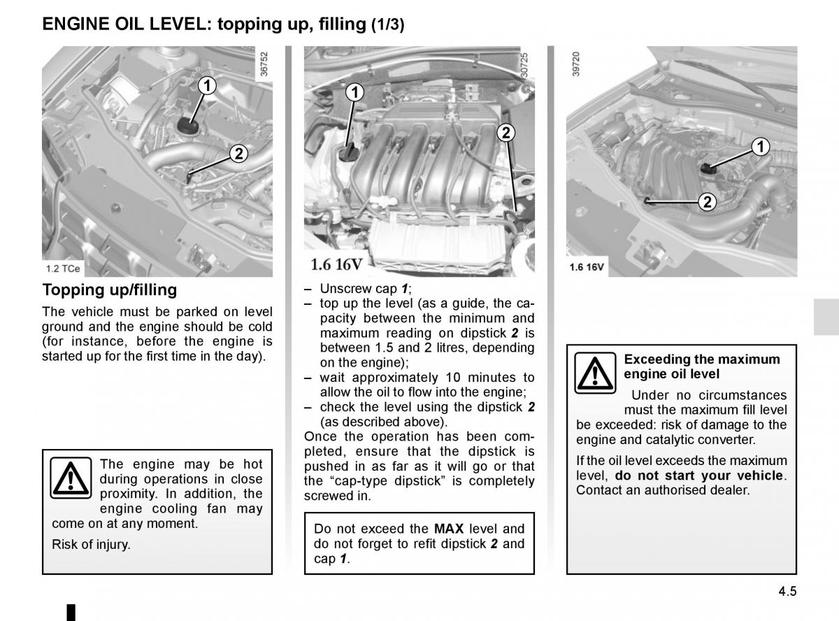 Dacia Duster owners manual / page 163