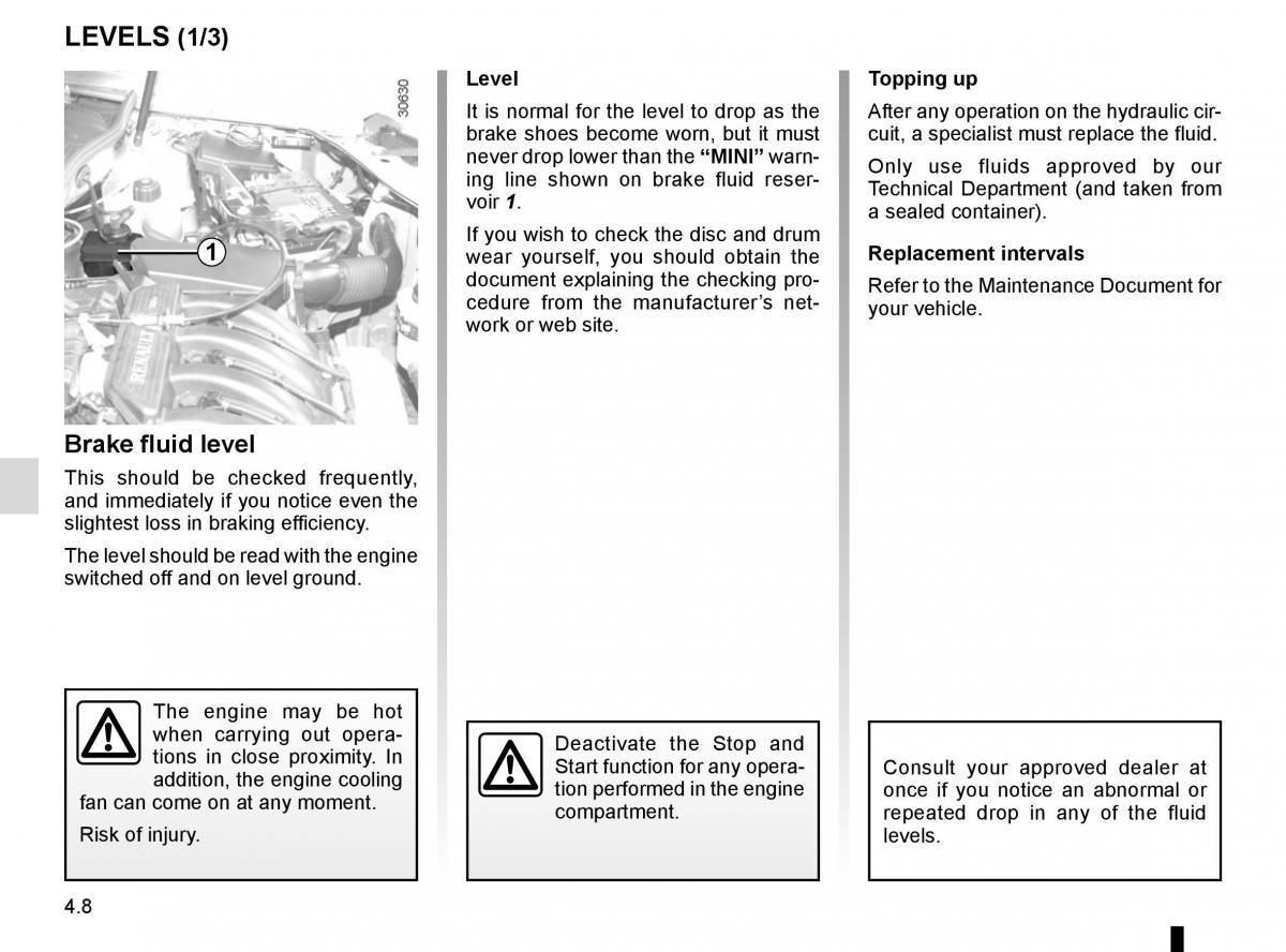 Dacia Duster owners manual / page 166