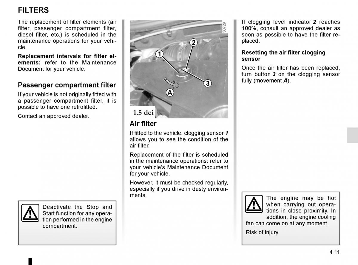 Dacia Duster owners manual / page 169