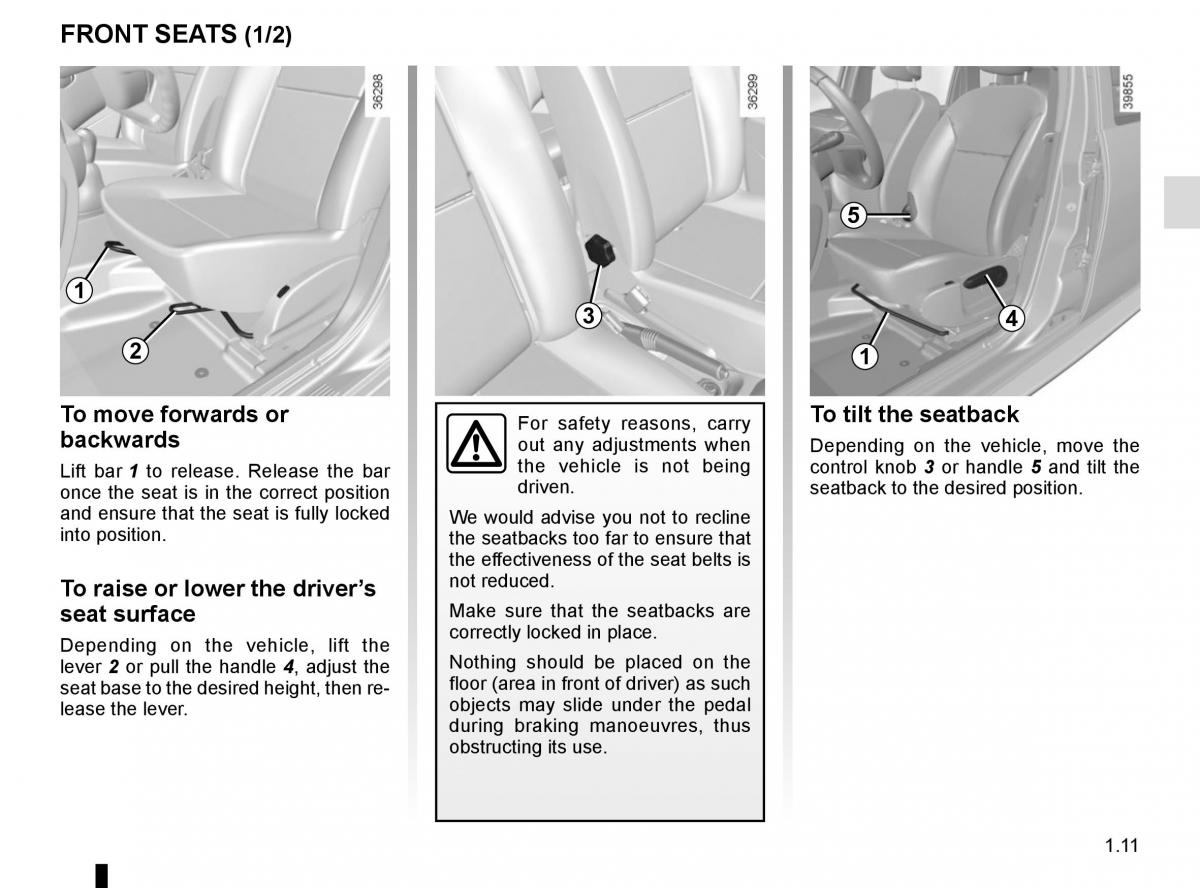 manual  Dacia Duster owners manual / page 17