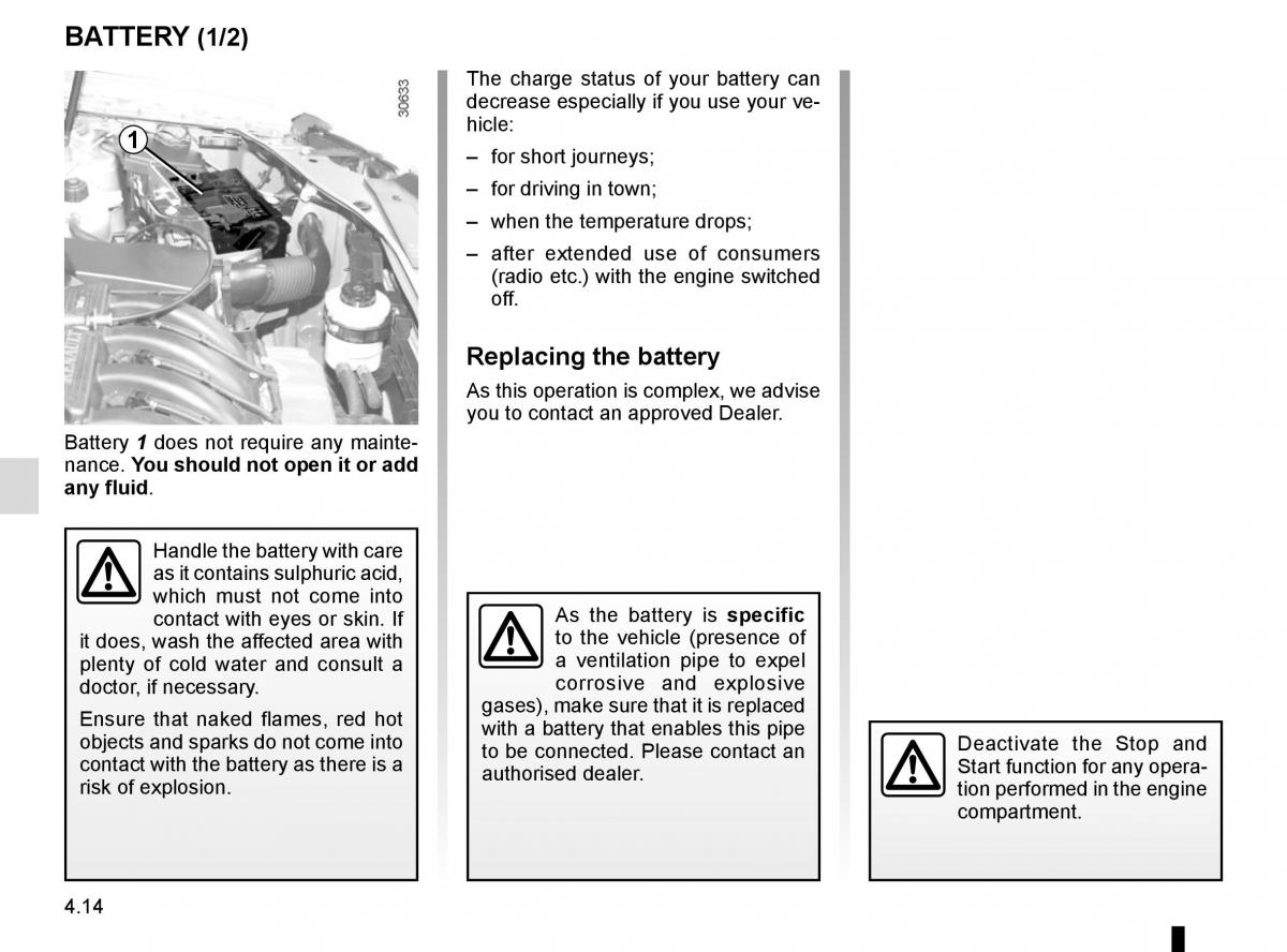 Dacia Duster owners manual / page 172