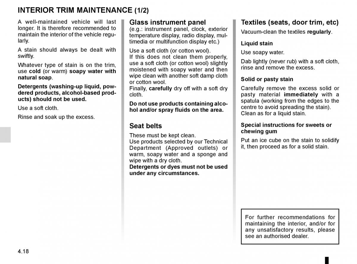 Dacia Duster owners manual / page 176