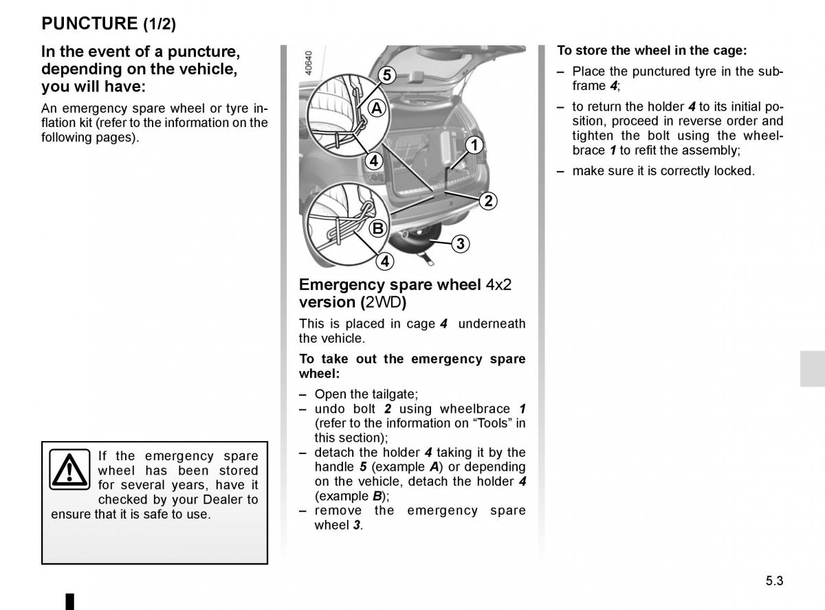 Dacia Duster owners manual / page 181