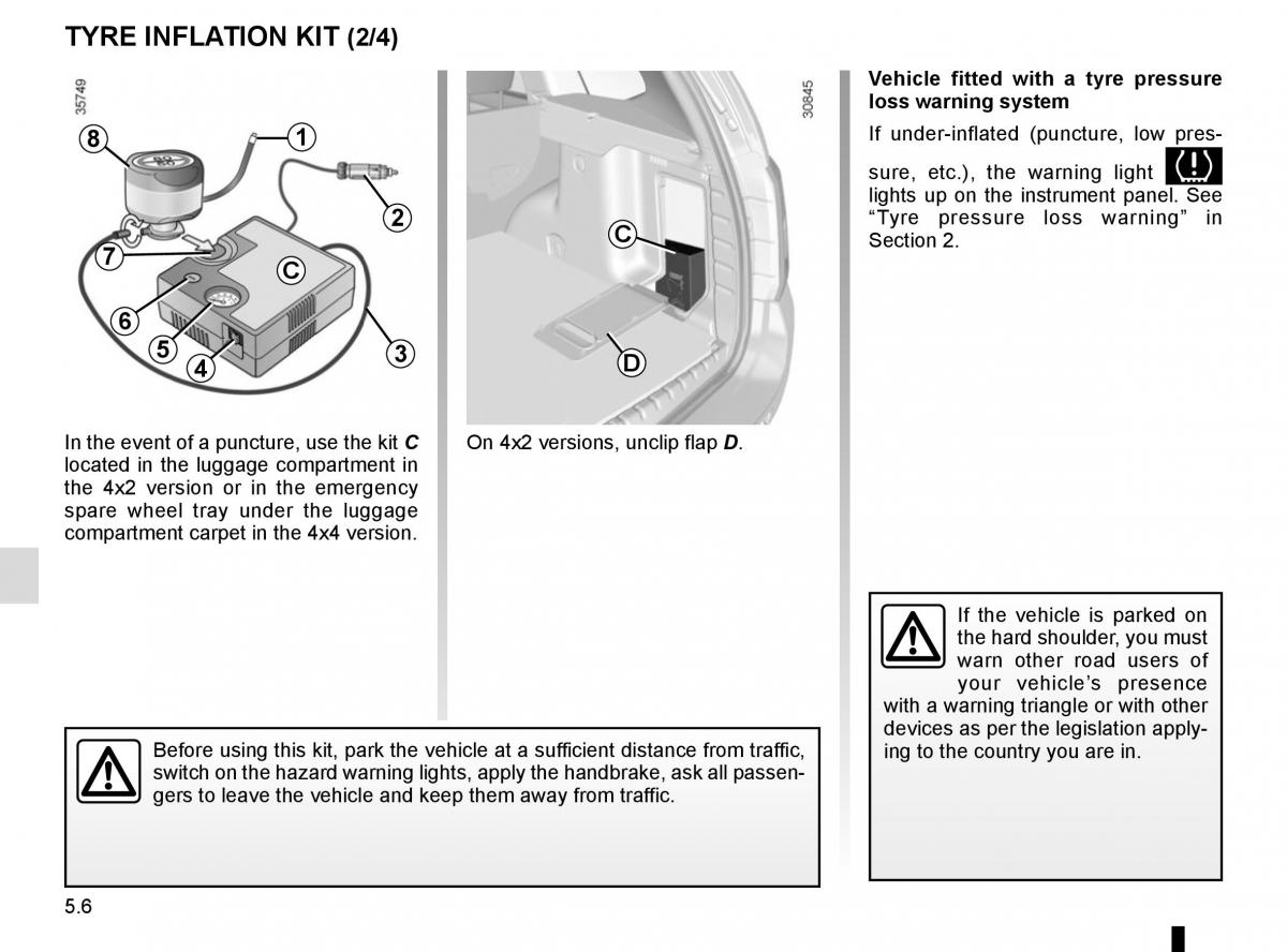 Dacia Duster owners manual / page 184