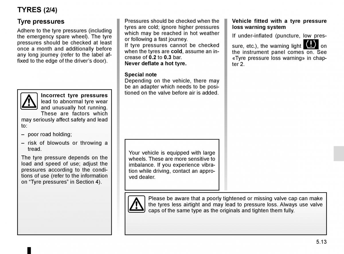 Dacia Duster owners manual / page 191