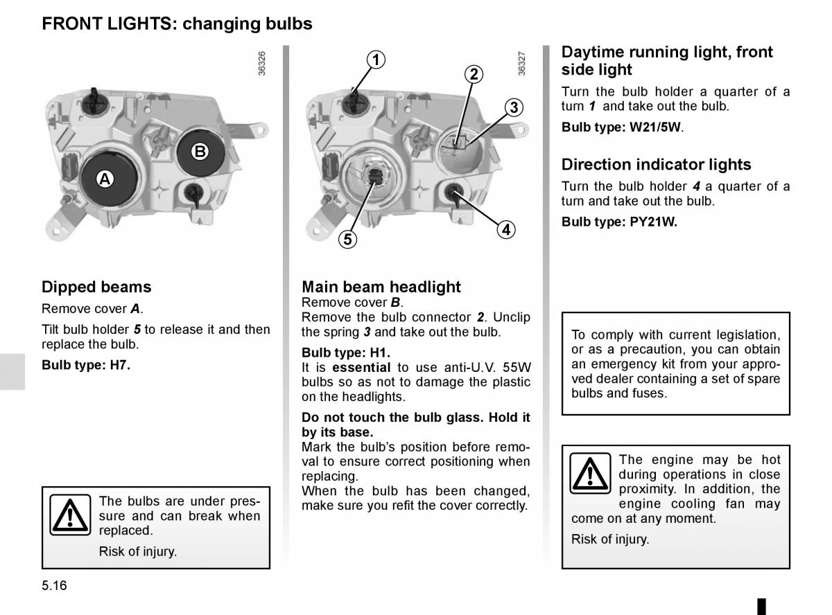 Dacia Duster owners manual / page 194