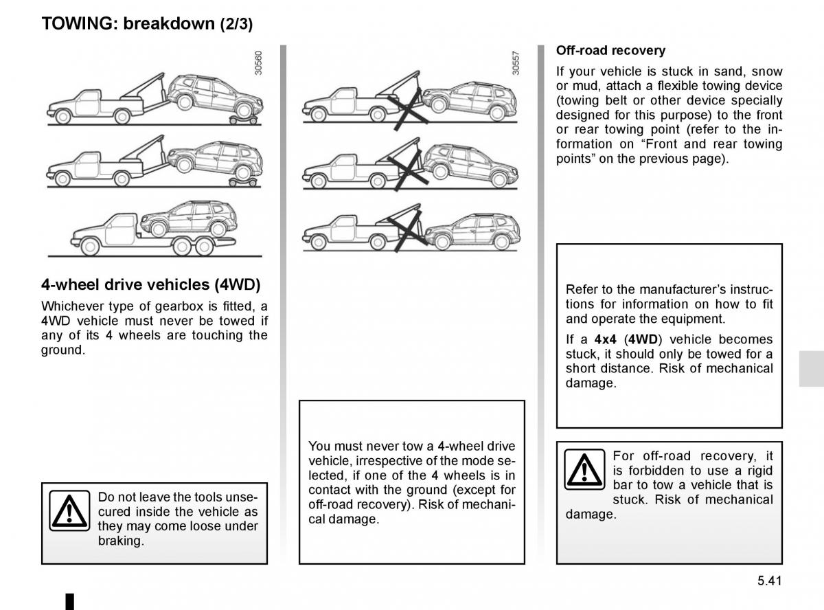 Dacia Duster owners manual / page 219