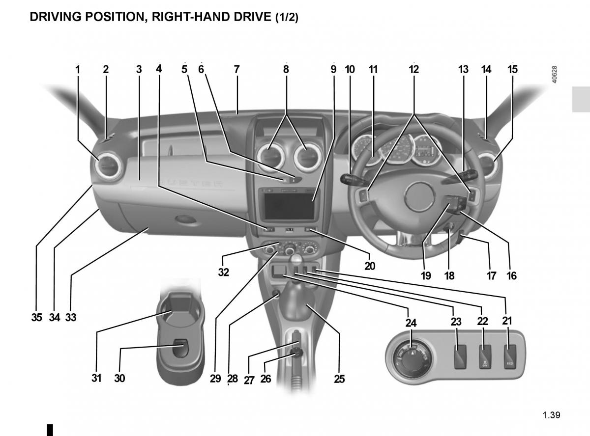 Dacia Duster owners manual / page 45