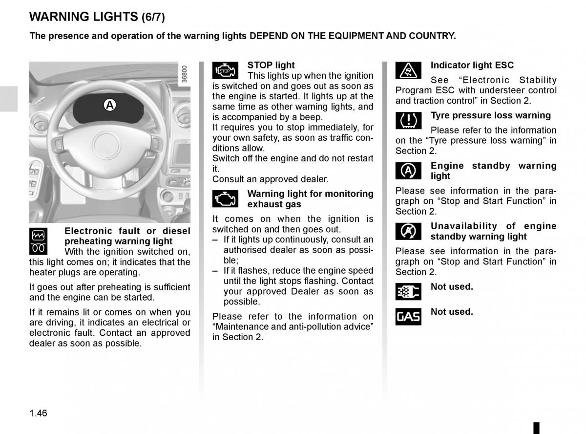 Dacia Duster owners manual / page 52