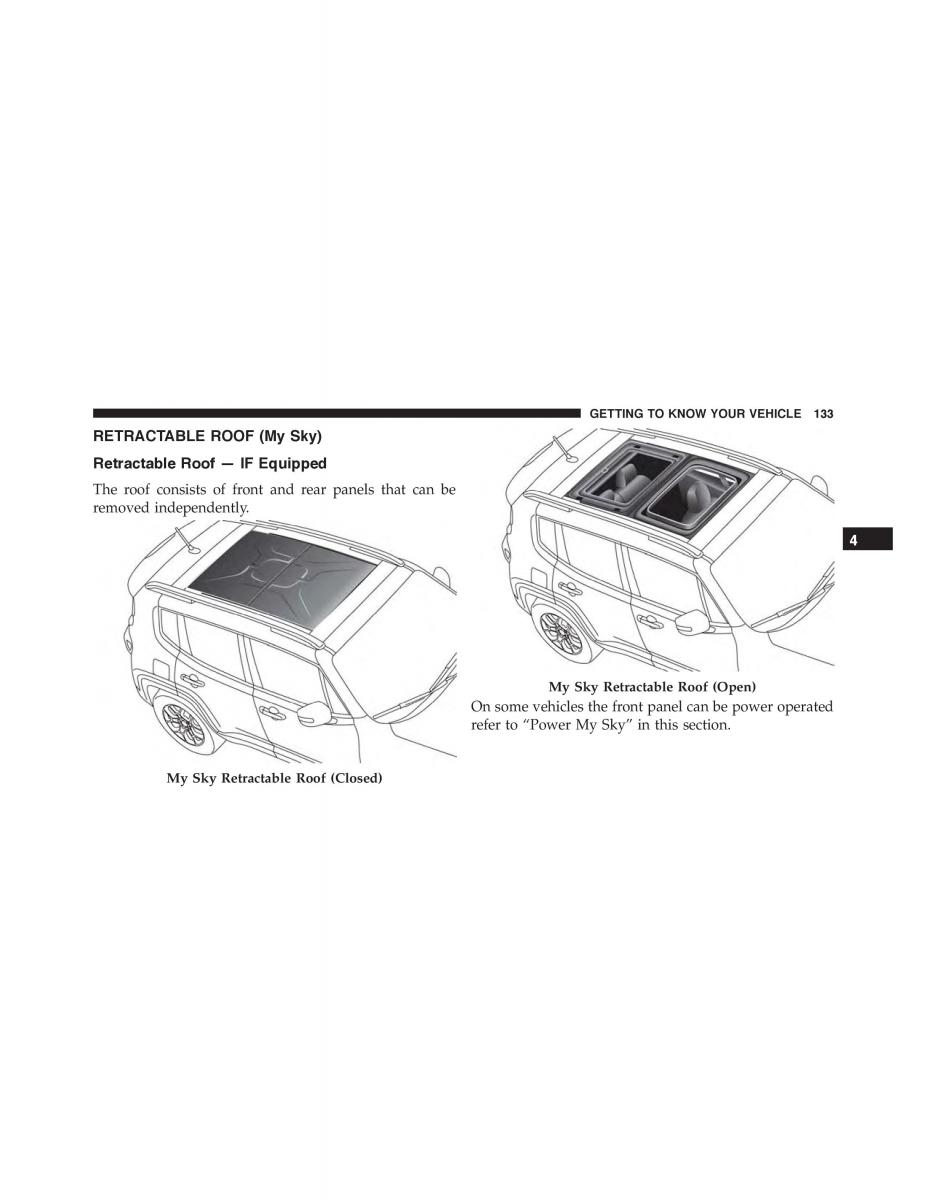 Jeep Renegade owners manual / page 135