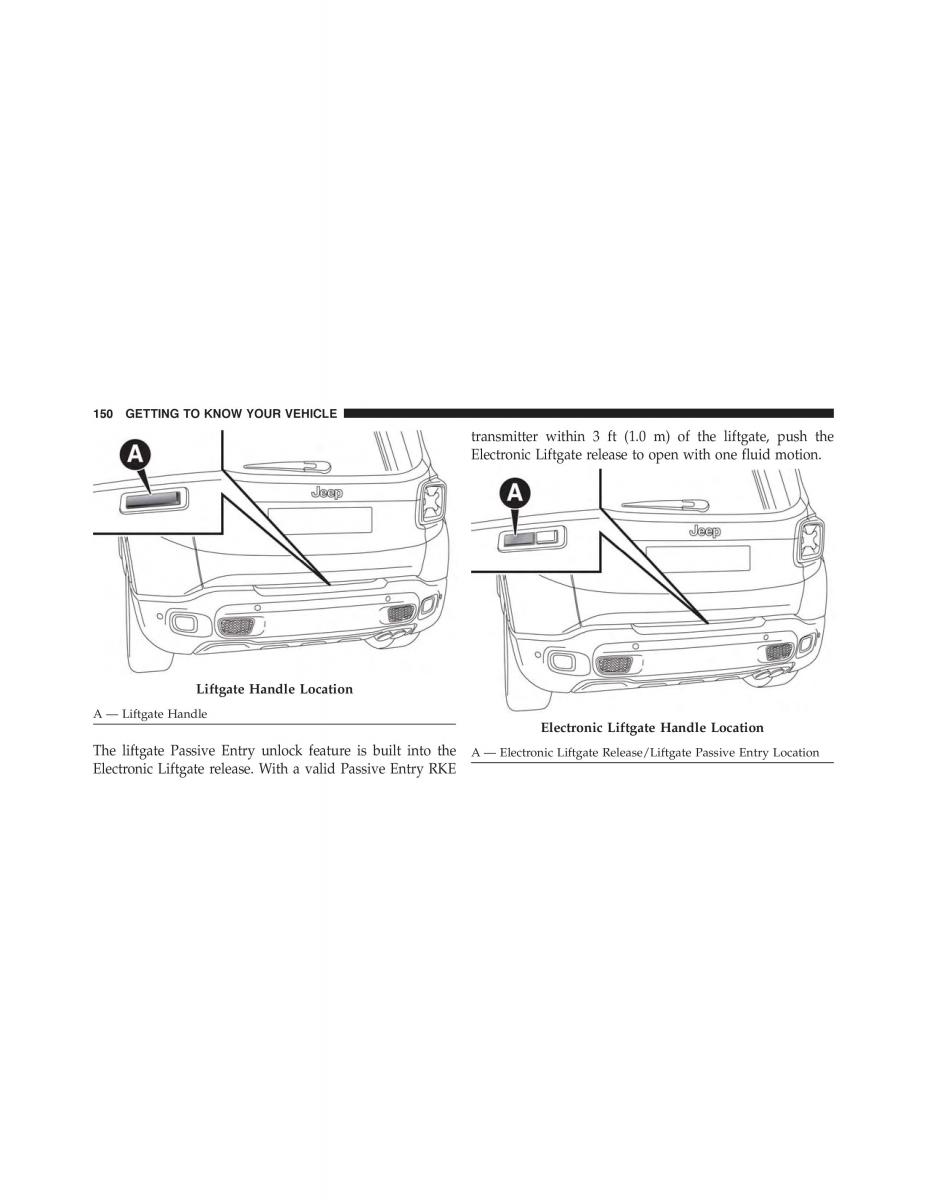 Jeep Renegade owners manual / page 152