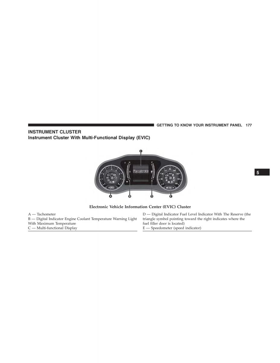 Jeep Renegade owners manual / page 179