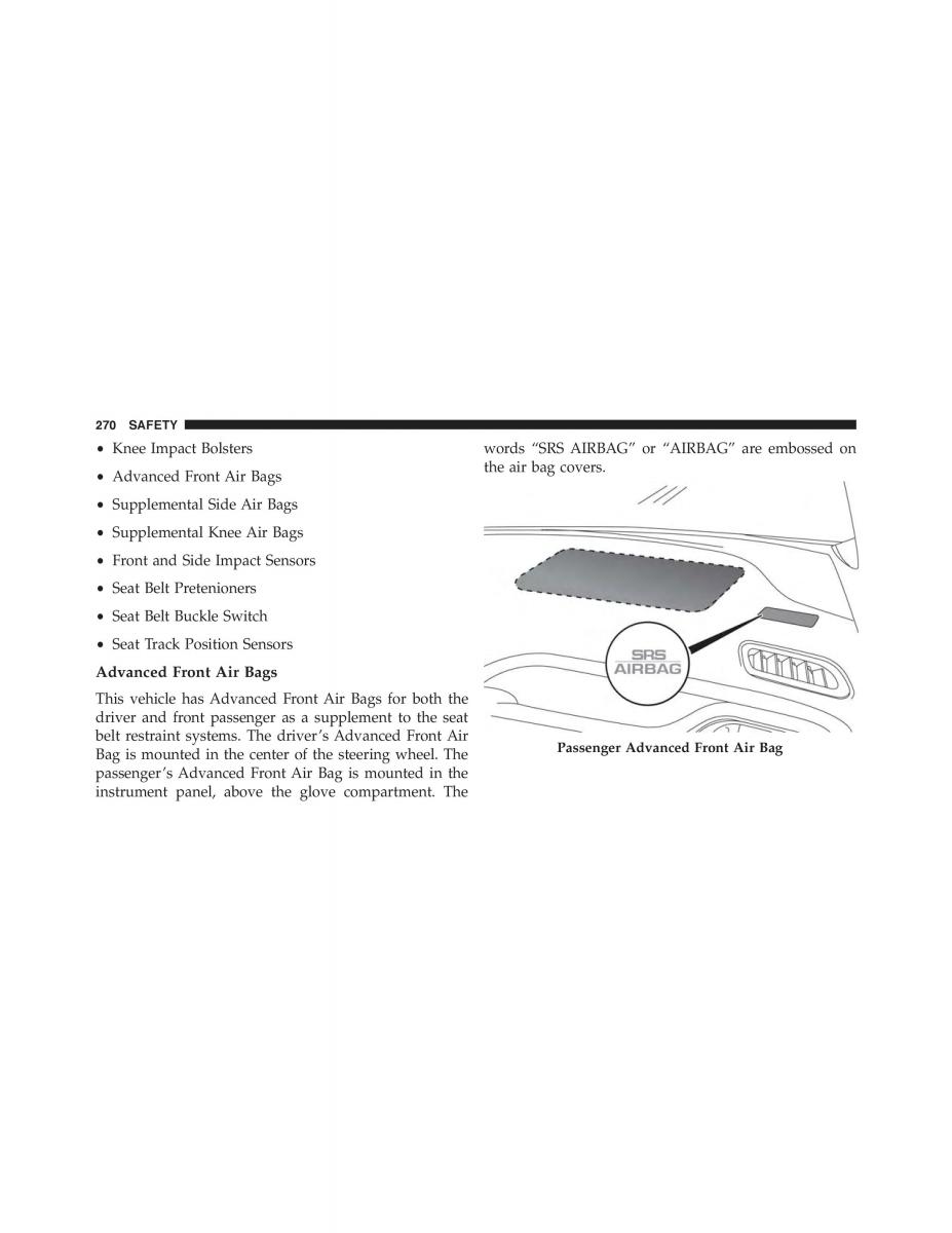 Jeep Renegade owners manual / page 272