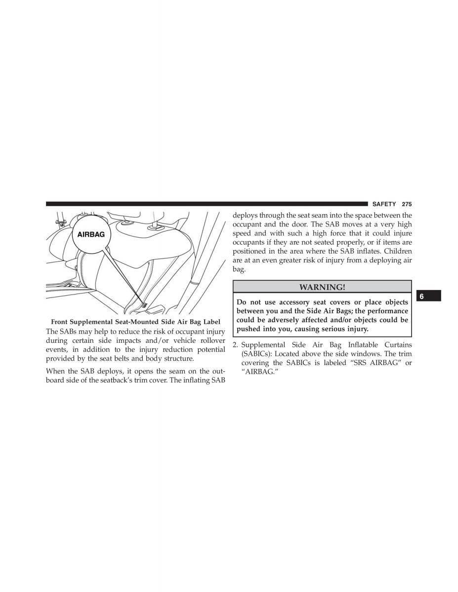 Jeep Renegade owners manual / page 277