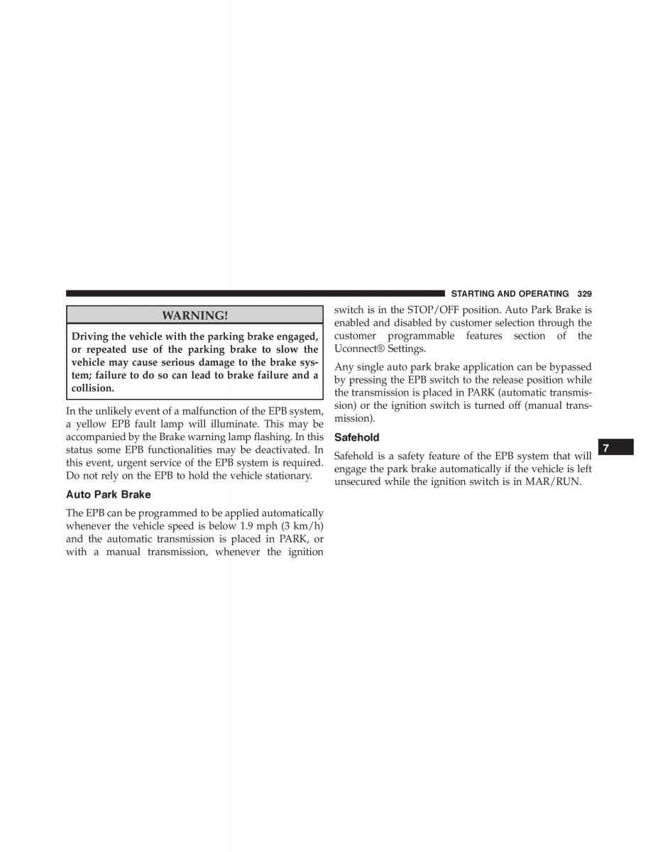 Jeep Renegade owners manual / page 331