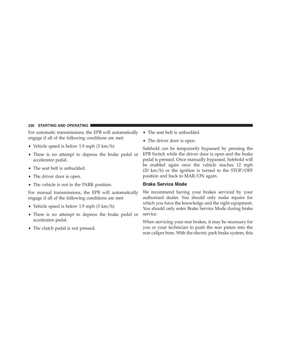 Jeep Renegade owners manual / page 332