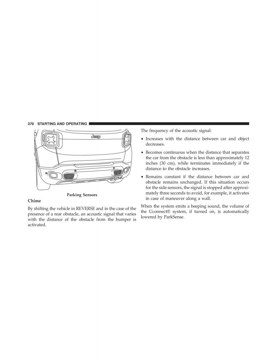 Jeep Renegade owners manual / page 372