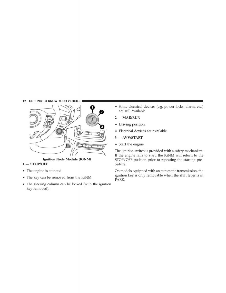 Jeep Renegade owners manual / page 44