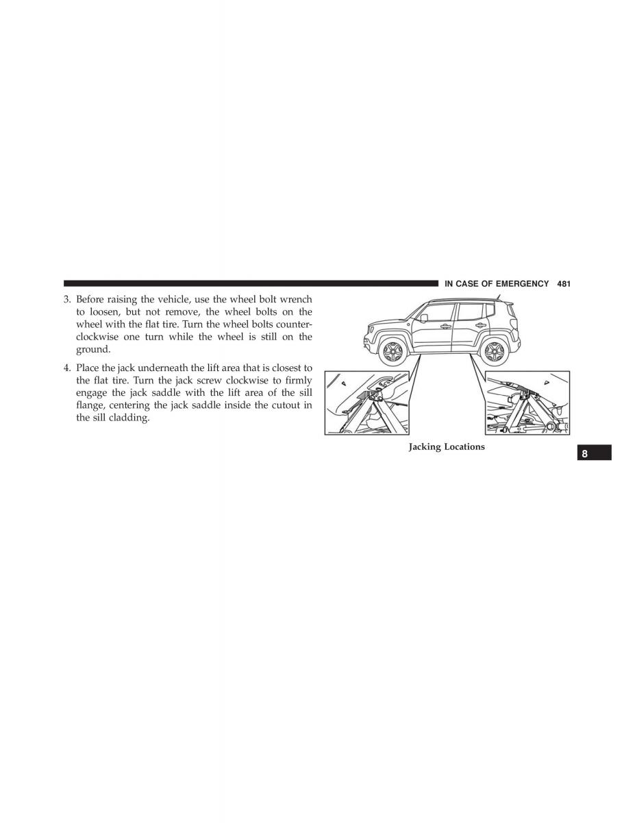 Jeep Renegade owners manual / page 483