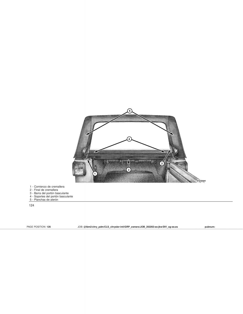 Jeep Wrangler JK manual del propietario / page 126