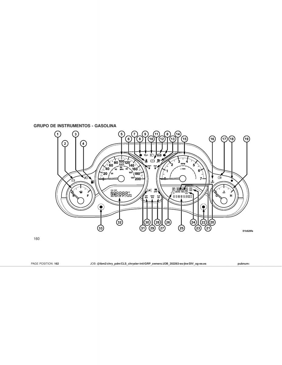 Jeep Wrangler JK manual del propietario / page 162