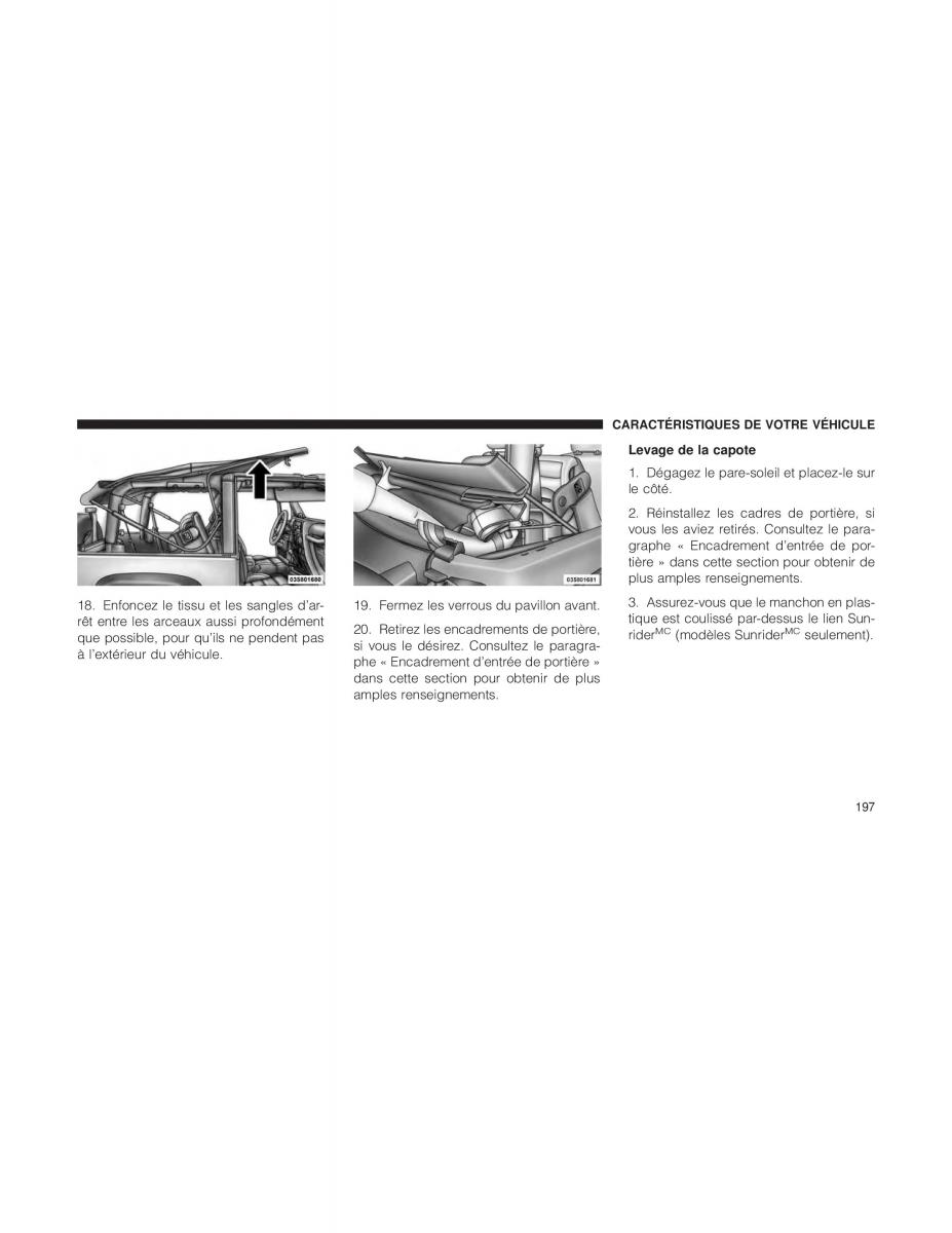 Jeep Wrangler JK manuel du proprietaire / page 199