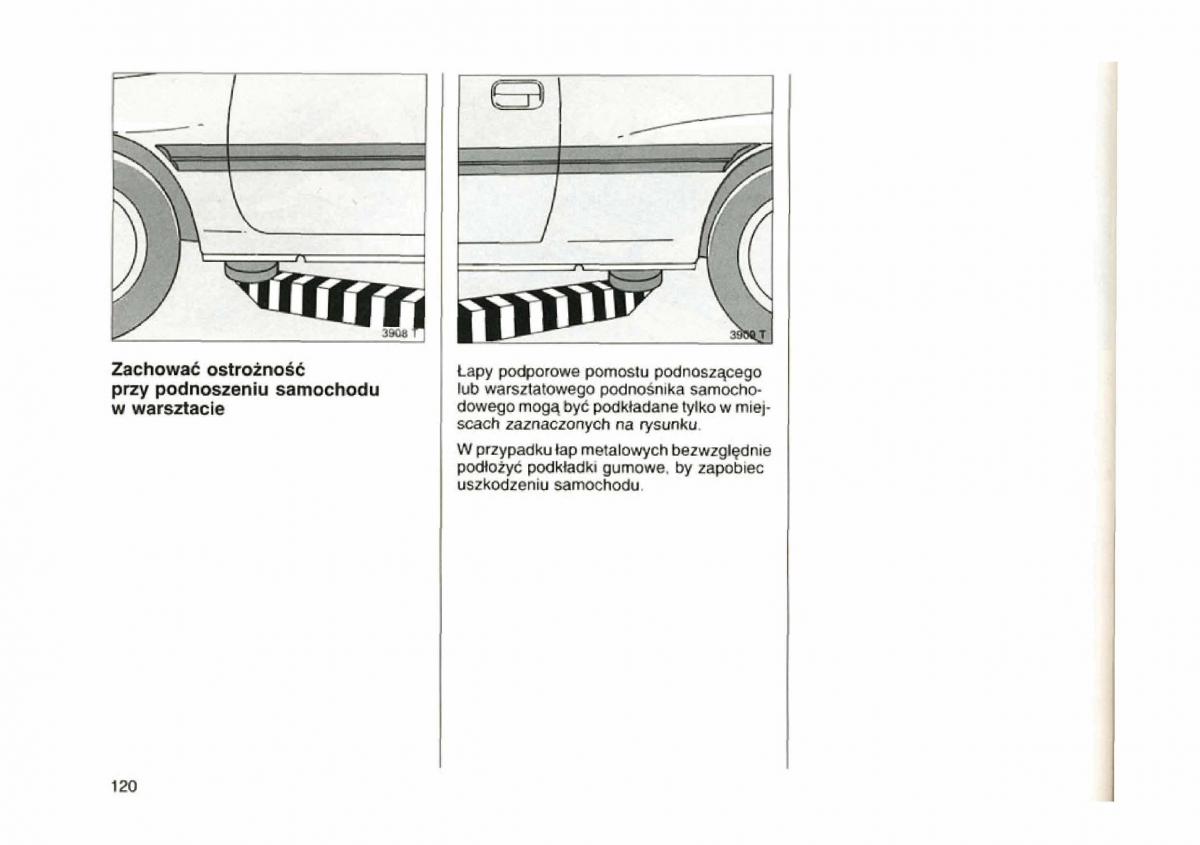 Opel astra I 1 F instrukcja obslugi / page 116