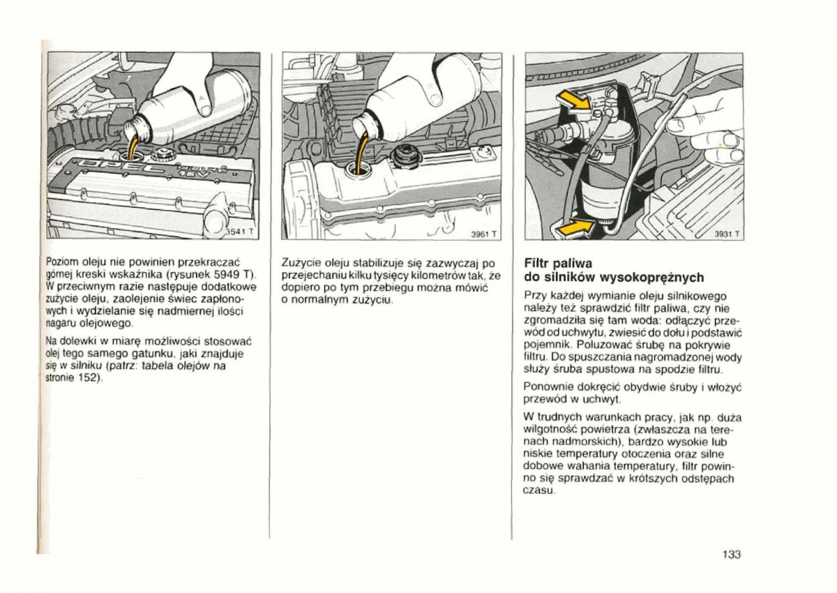 Opel astra I 1 F instrukcja obslugi / page 129