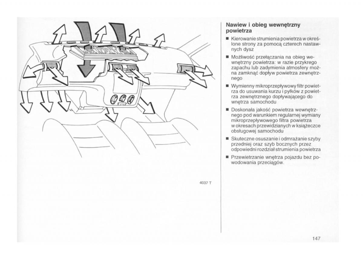 Opel astra I 1 F instrukcja obslugi / page 143