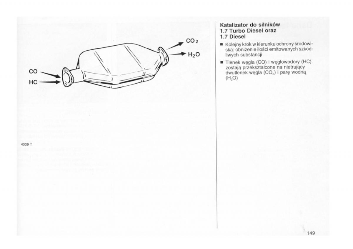 Opel astra I 1 F instrukcja obslugi / page 145