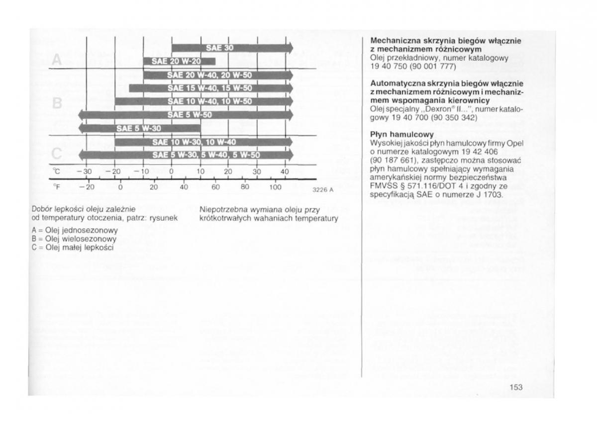 Opel astra I 1 F instrukcja obslugi / page 149