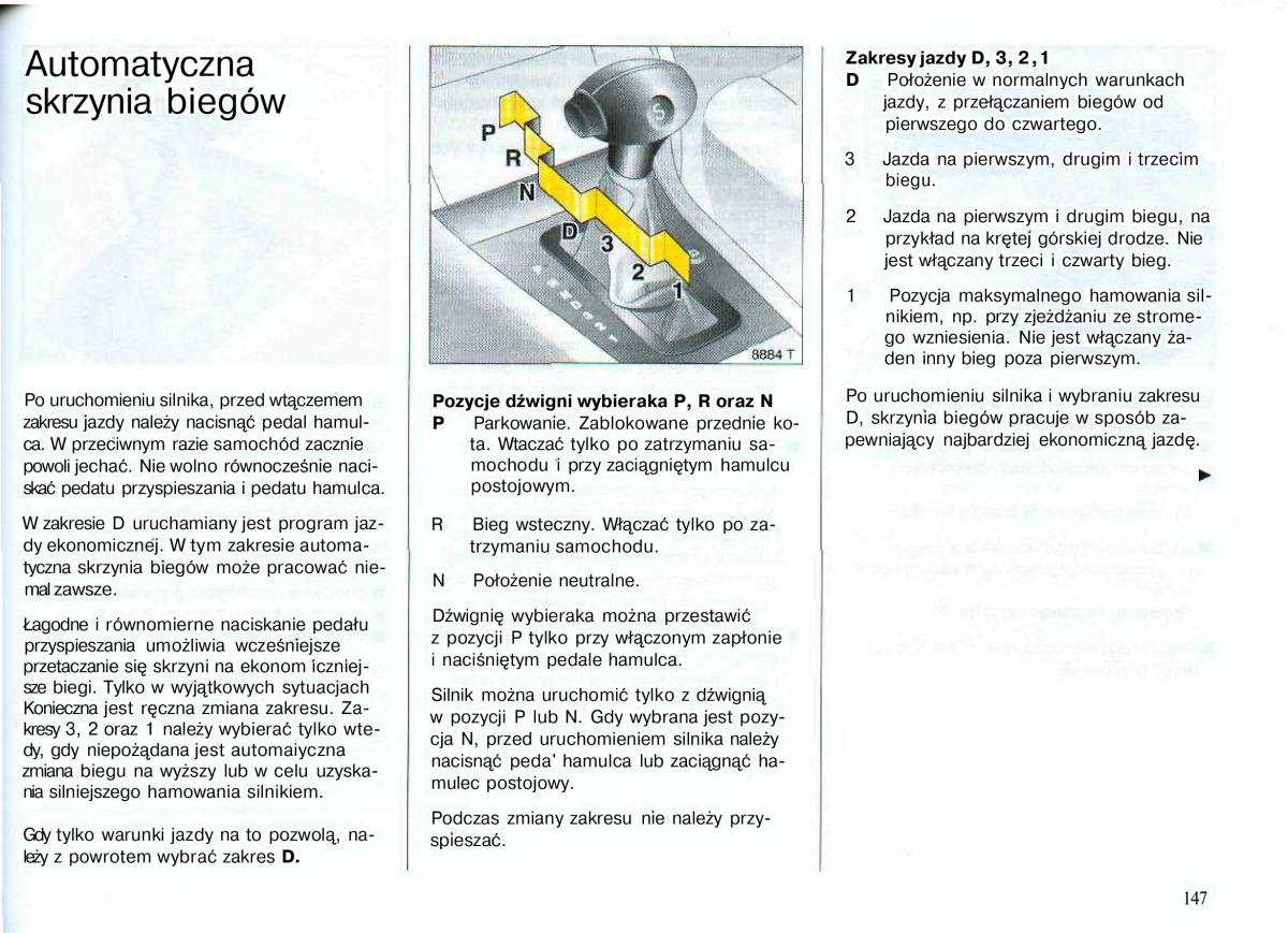 Opel Astra II 2 G instrukcja obslugi / page 148