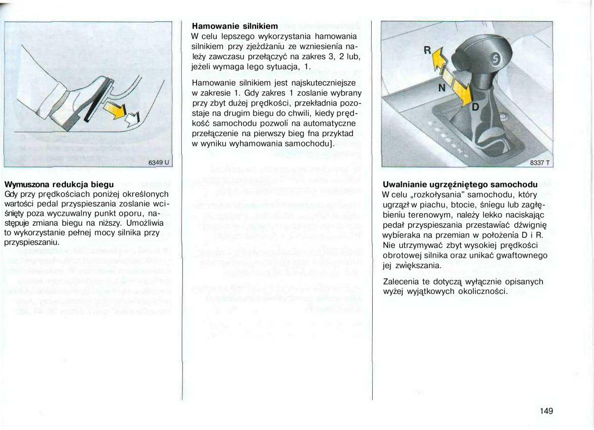 Opel Astra II 2 G instrukcja obslugi / page 150