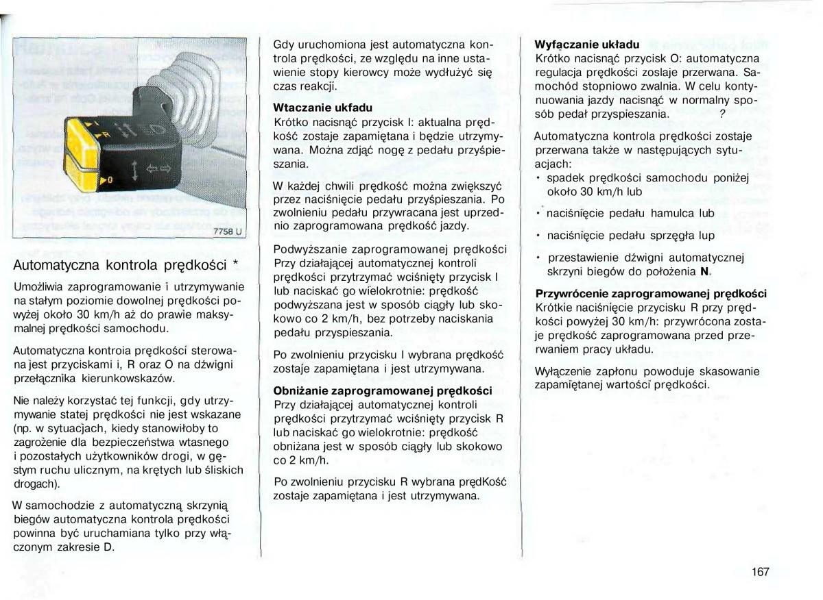 Opel Astra II 2 G instrukcja obslugi / page 168