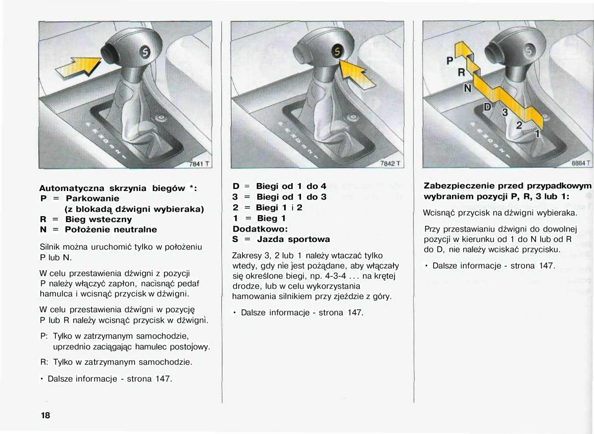 Opel Astra II 2 G instrukcja obslugi / page 19