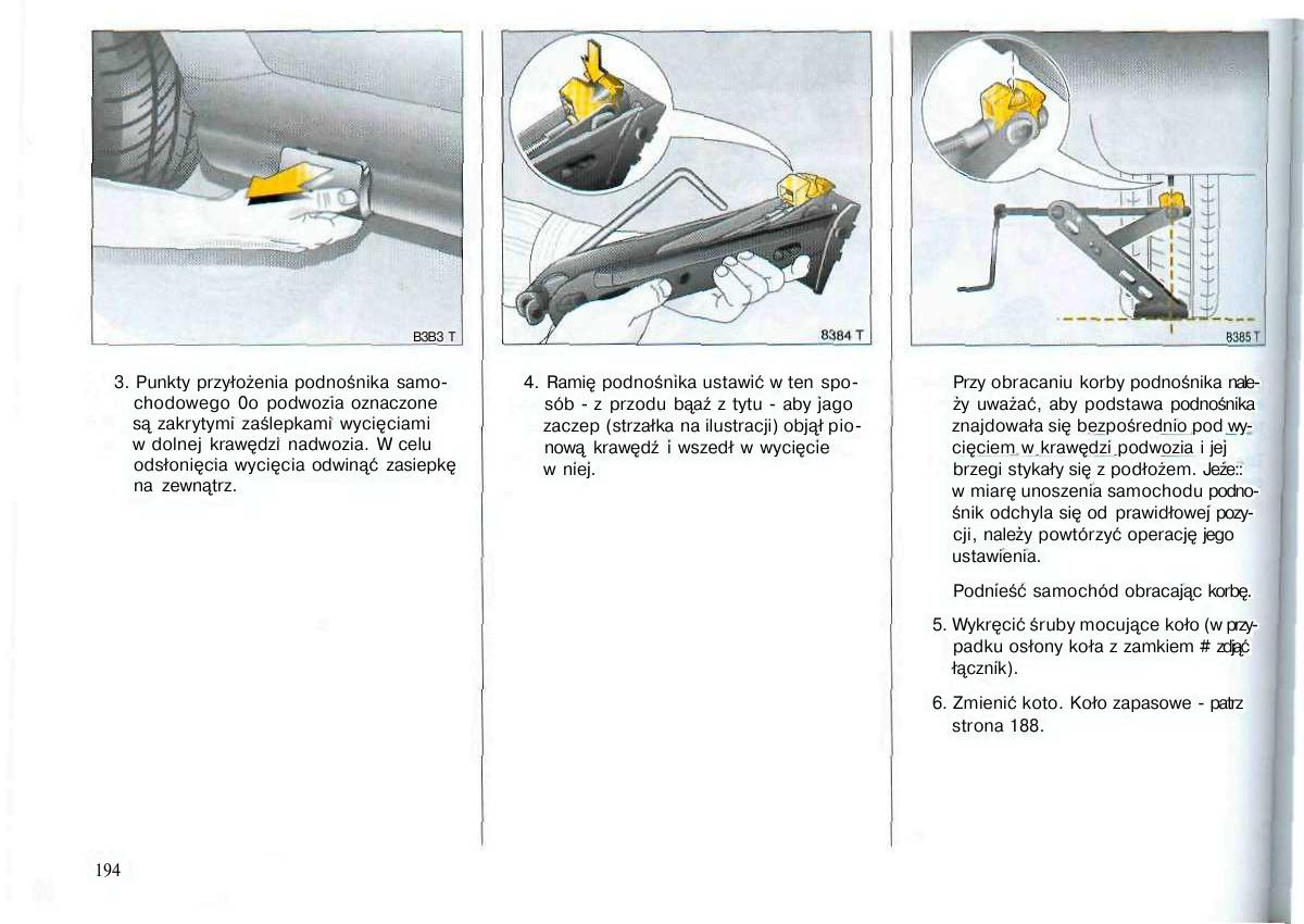 Opel Astra II 2 G instrukcja obslugi / page 195