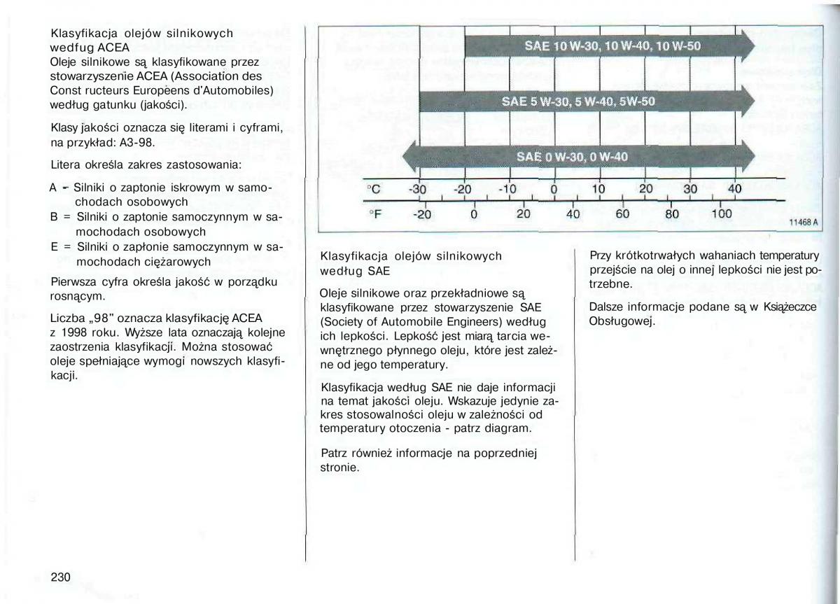 Opel Astra II 2 G instrukcja obslugi / page 231