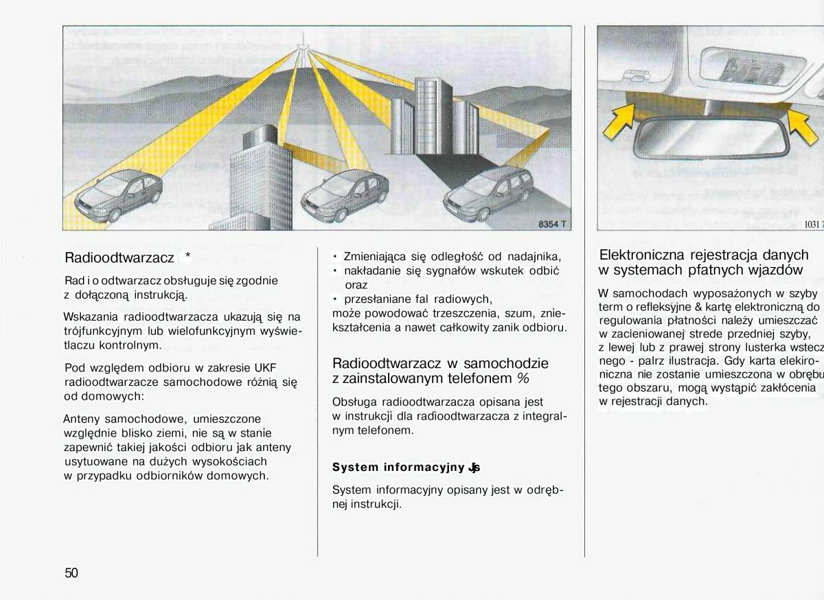 Opel Astra II 2 G instrukcja obslugi / page 51