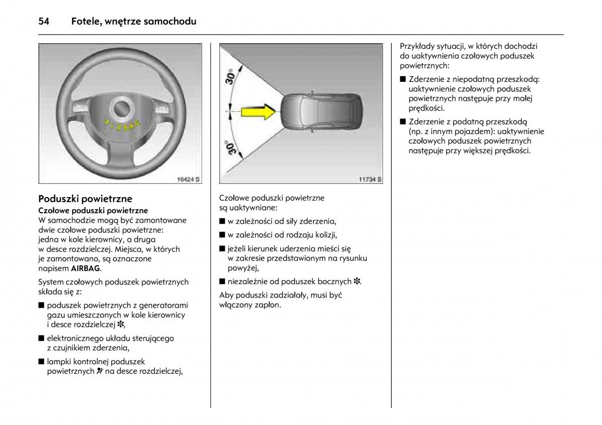 Opel Combo C instrukcja obslugi / page 58