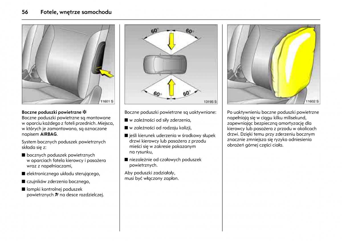 Opel Combo C instrukcja obslugi / page 60