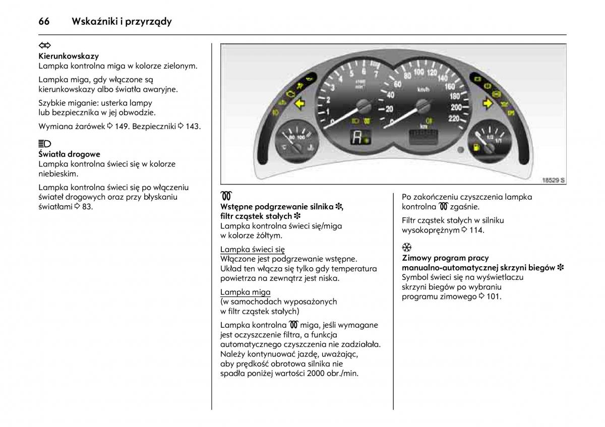 Opel Combo C instrukcja obslugi / page 70