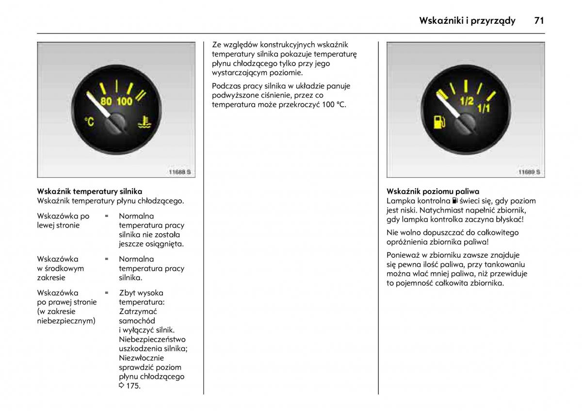 Opel Combo C instrukcja obslugi / page 75